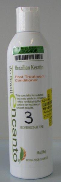 encanto do Brasil — Brazilian Keratin - Straightening Treatment and Post-Treatment Conditioner