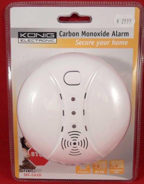 König Electronic — Carbon Monoxide Alarm