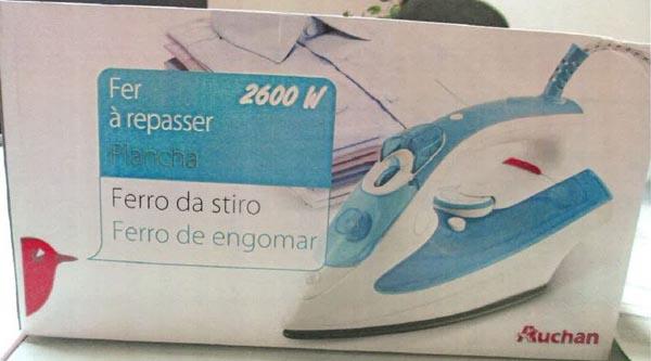 Auchan — Fer à Repasser