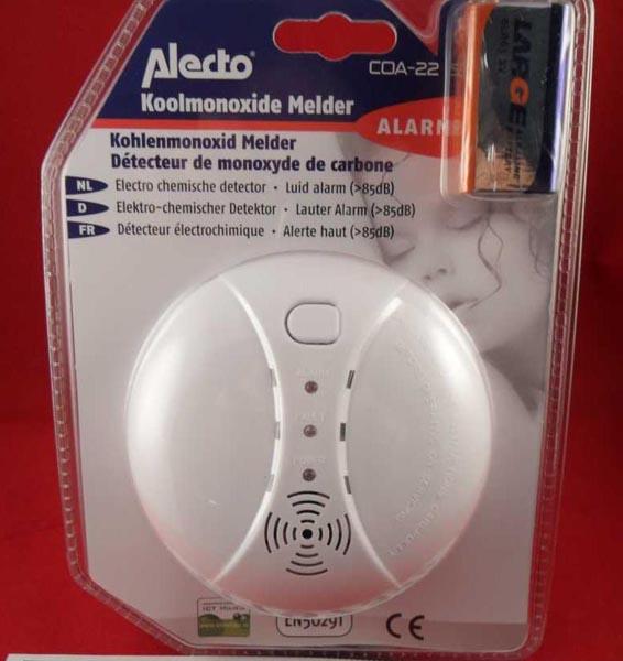 Alecto — Koolmonoxide Melder