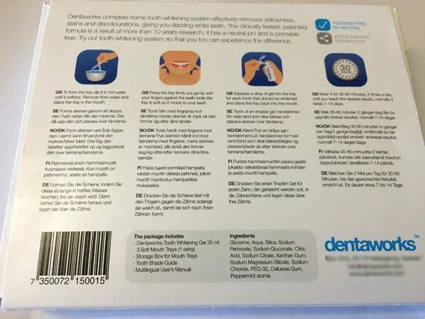 Dentaworks — Dentaworks Tooth Whitening System
