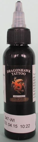 Dragonhawk Tattoo — Tribal Black