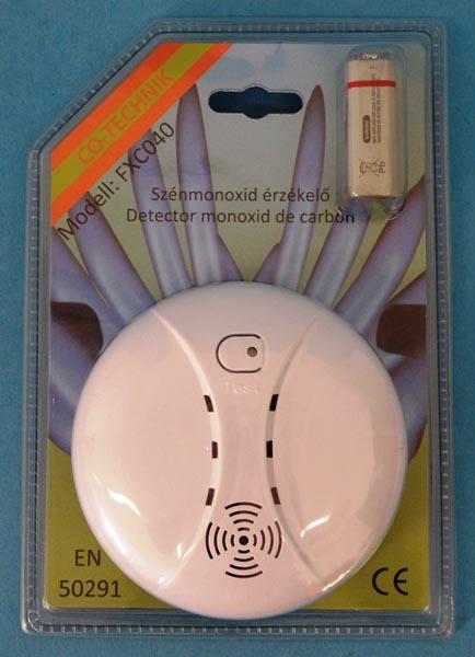 CO-TECHNIK — Szénmonoxid érzékelő (Detector monoxid de carbon)