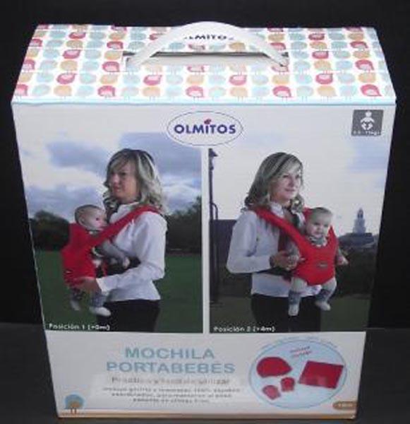 OLMITOS — Mochila portabebes ("baby carrier")