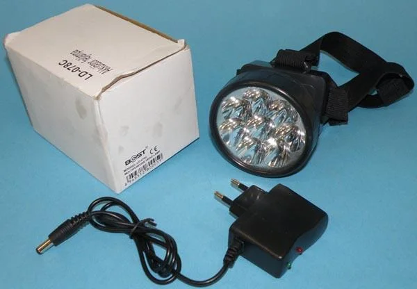 BOST — Multipurpose Head Lamp / Akkulátor fejlámpa