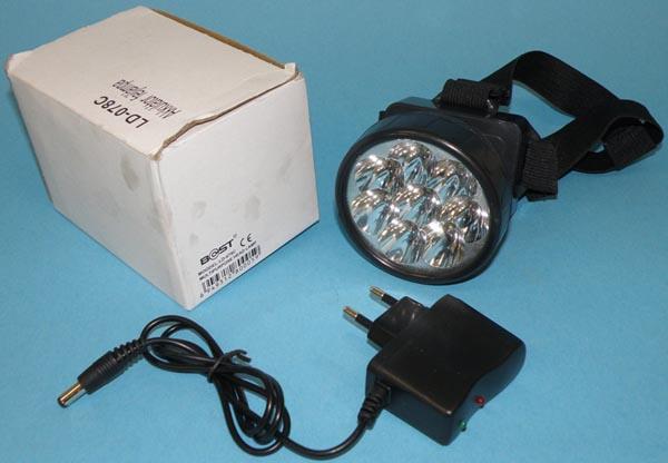 BOST — Multipurpose Head Lamp / Akkulátor fejlámpa