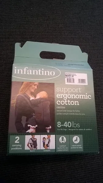 Infantino — Support ergonomic cotton carrier