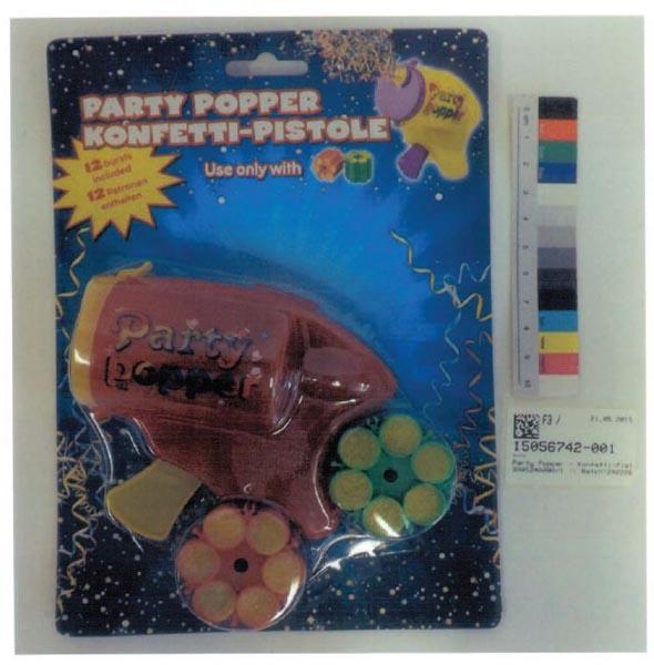 Eddy Toys — Party Popper