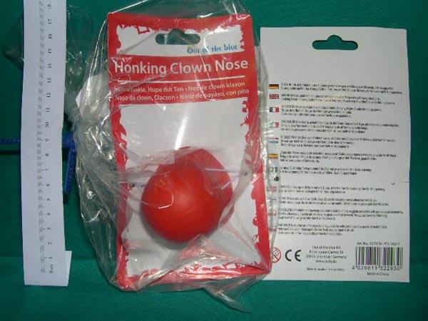 Out of the blue — Honking Clown Nose