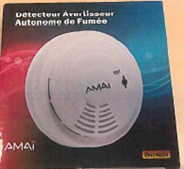 AMAI — Détecteur Avertisseur Autonome de Fumée