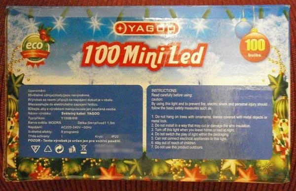 YAGOO — 100 Mini Led Christmas Lights