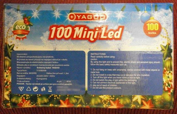 YAGOO — 100 Mini Led Christmas Lights