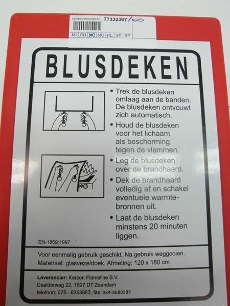 Kerzon Flameline B.V. — Blusdeken