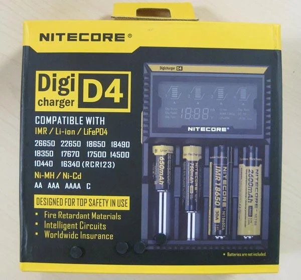 Nitecore (COUNTERFEIT PRODUCT) — Digi Charger D4 (COUNTERFEIT PRODUCT)