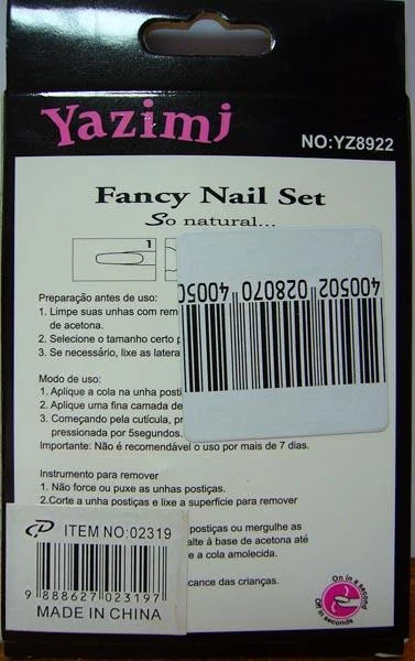 Yazimj — Fancy Nail Set