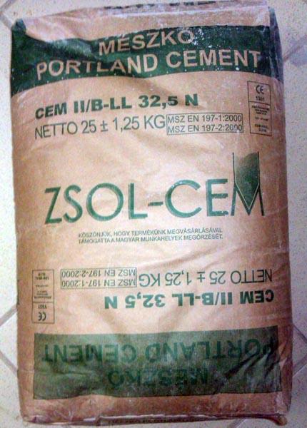 ZSOL-CEM — MÉSZKŐ Portland Cement