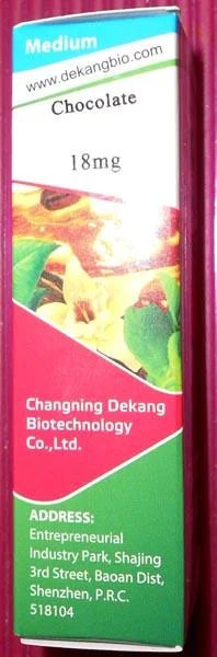 DEKANG — Vapor flavor - Chocolate