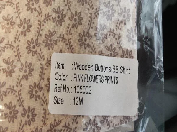 Niooli — Wooden Buttons BB Shirt