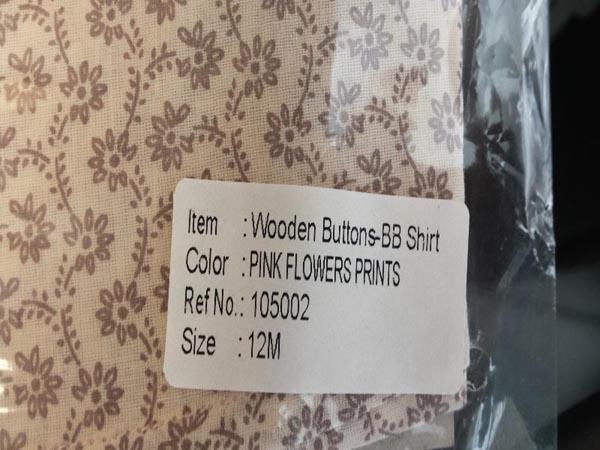 Niooli — Wooden Buttons BB Shirt