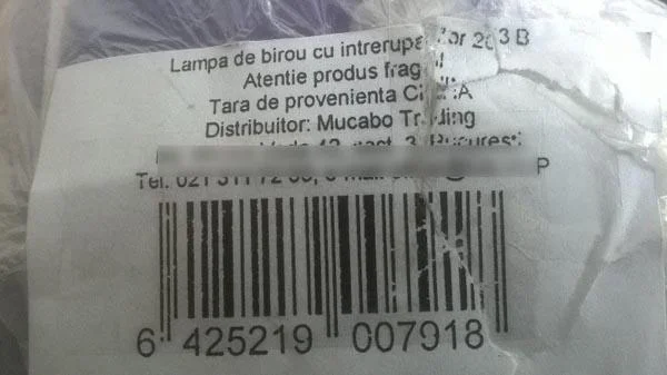 Lampa de Birou