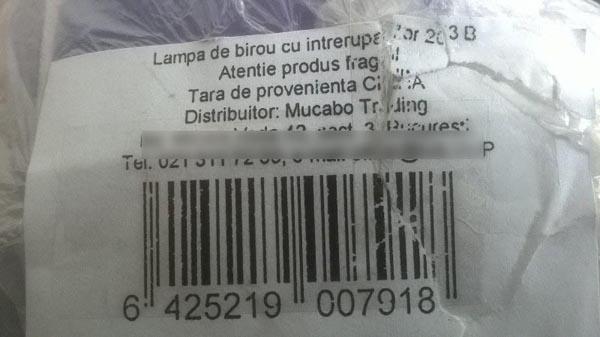 Lampa de Birou