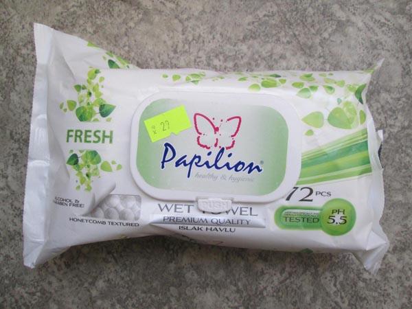 Papilion — Wet Towel Fresh