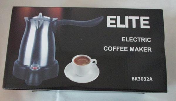 Elite — Electric Coffee Maker