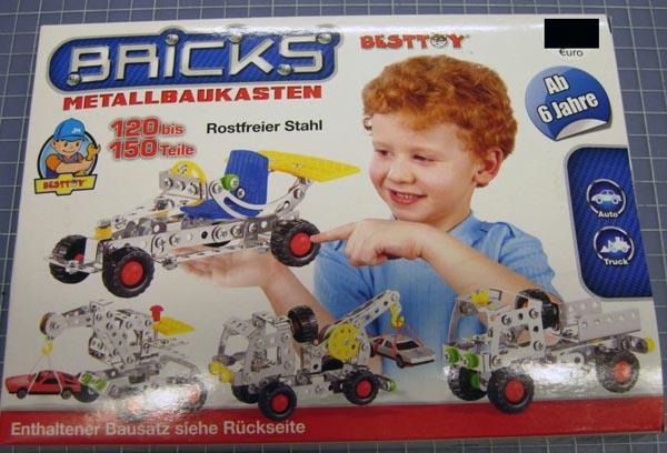Besttoy — BRICKS  Metallbaukasten (Metal construction kit)