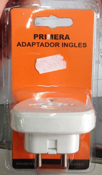 PRIMERA — Adaptador Ingles