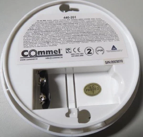 Commel — Carbon Monooxide Alarm