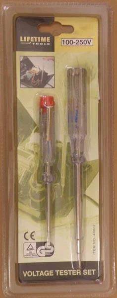 A.I.&E. (on the product); LIFETIME TOOLS (on the p — Voltage Tester Set