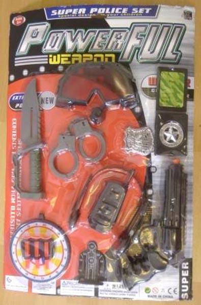 SUPER — PowerFUL weapon - Super Police Set