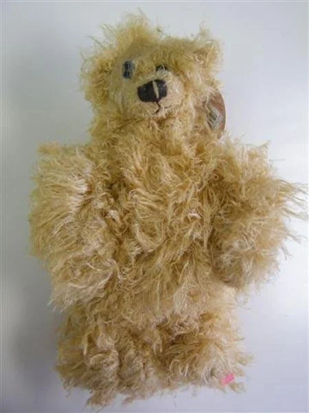 Play by play — Shaggy cream bear small