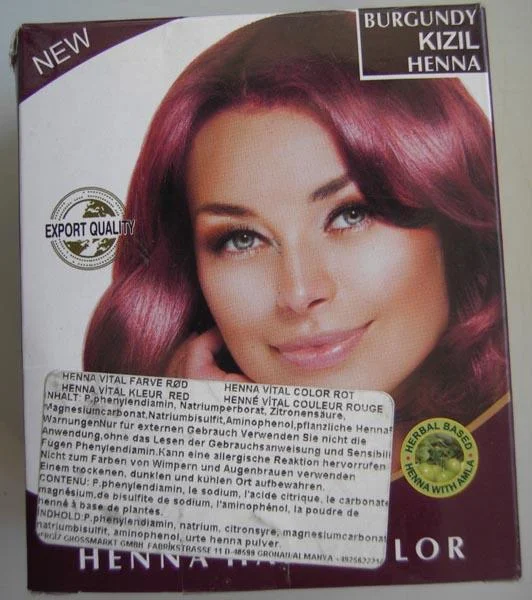 Henna Vital — Kizil Burgundy Henna
