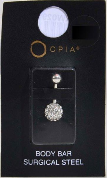 OPIA — Body Bar Surgical Steel