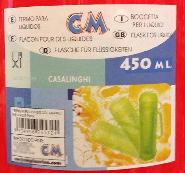 C.M. — Boccetta per i liquidi (Flask for liquids)