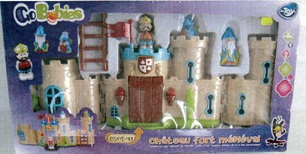 Go Babies Be toys — Château fort médiéval ('Medieval fortress')
