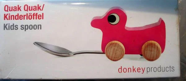 donkey — Quak Quak Kids spoon
