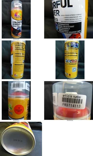 Carlas — Colorful rubber spray film