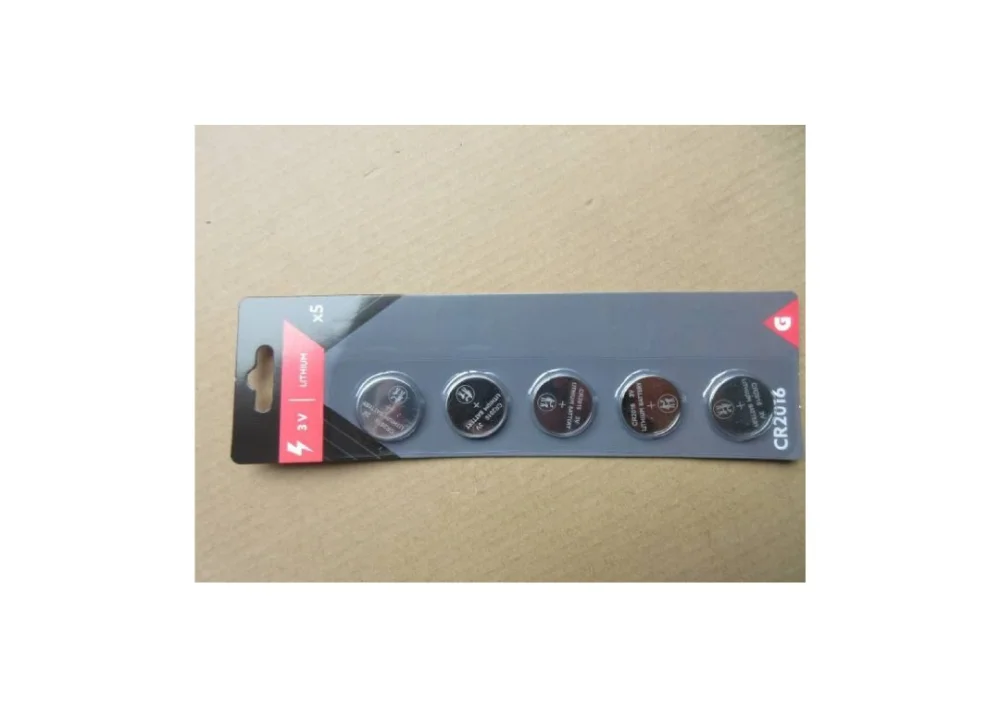 marque g — 326284 pile bouton cr2016 x5 lithium