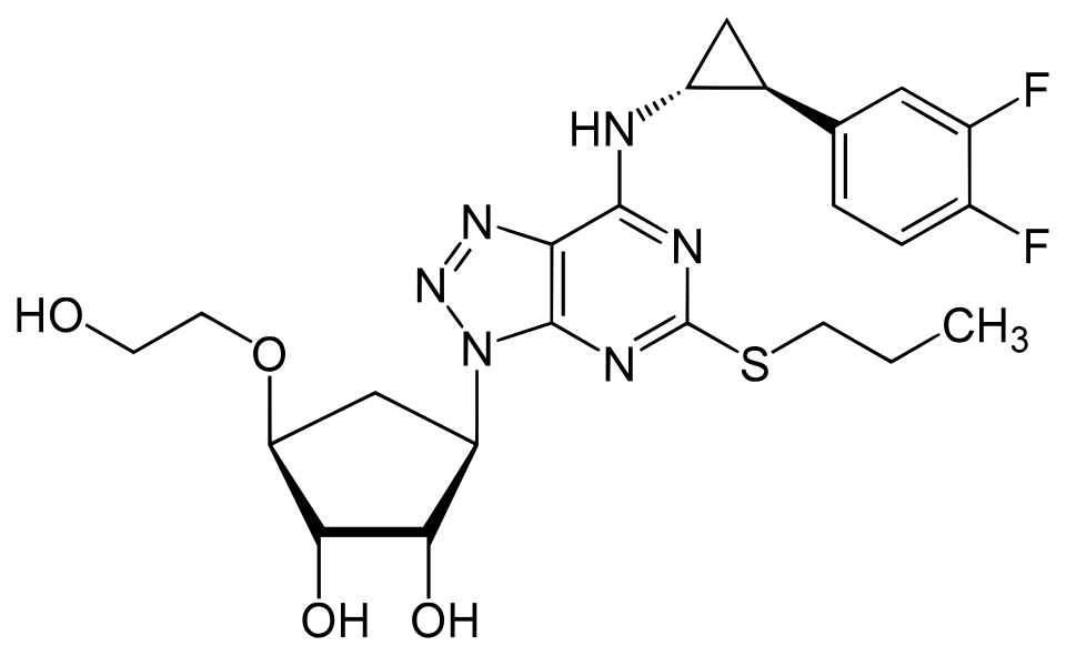Ticagrelor ratiopharm 90 mg Filmtabletten 90 mg (Filmtablette)
