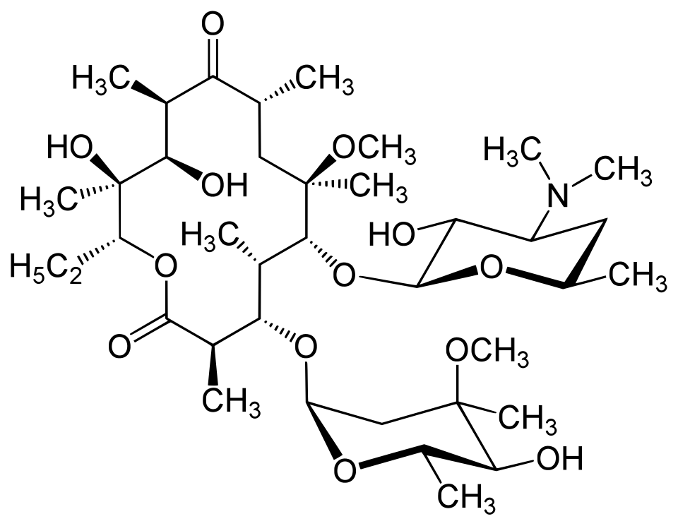 Clarithromycin ratiopharm GmbH 500 mg Filmtabletten (Filmtablette)