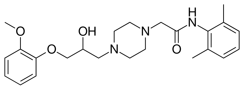 Ranolazin ratiopharm 375 mg Retardtabletten 375 mg (Retardtablette)