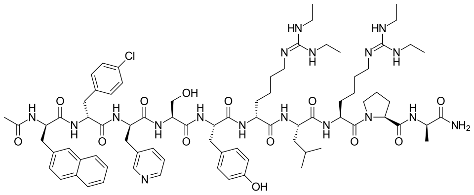 Ganirelix Gedeon Richter 0,25 mg/0,5 ml Injektionslösung in einer Fertigspritze 0,25 mg/0,5 ml (Injektionslösung in einer Fertigspritze)