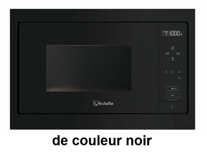 vedette — micro-ondes encastrable