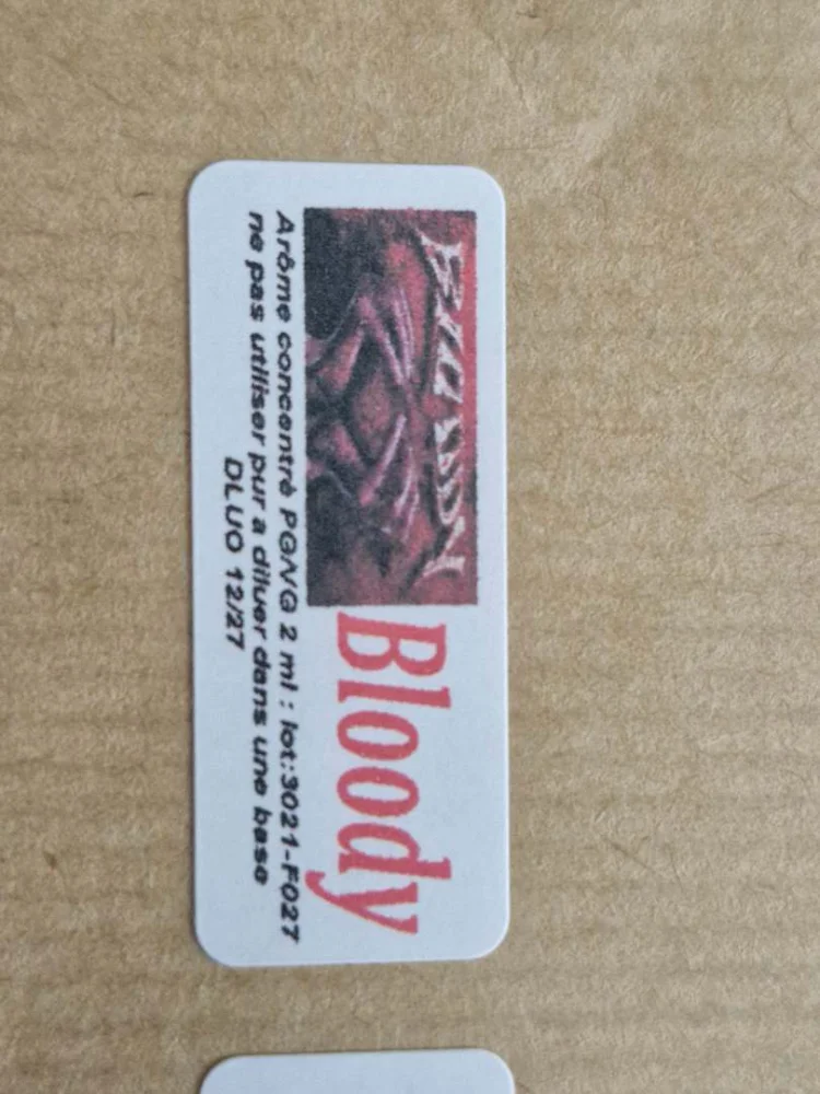 bloody shigery — arôme bloody