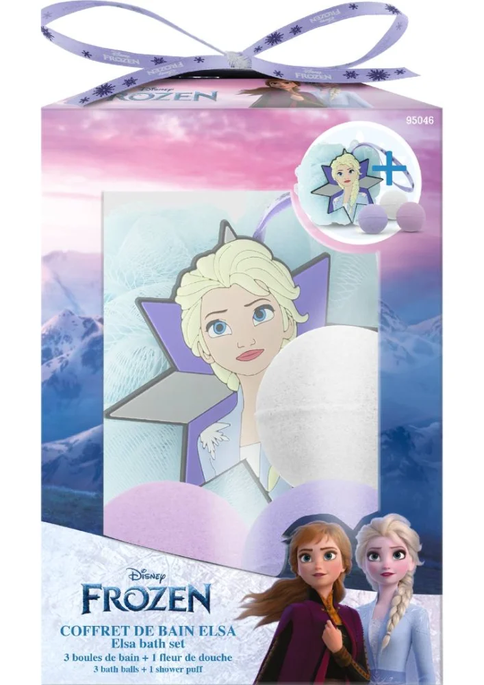 disney — coffret de bain elsa