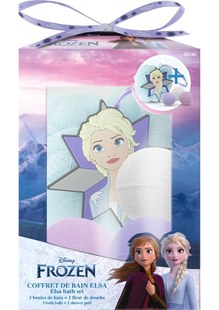 disney — coffret de bain elsa
