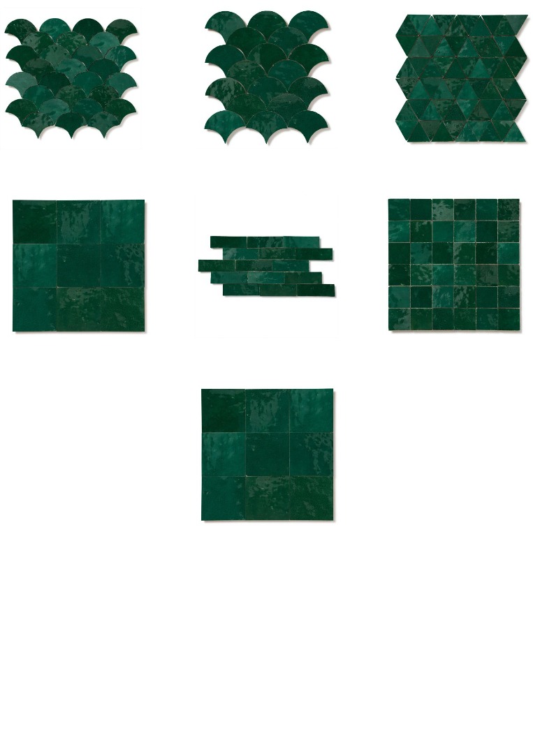 ro'ma nature — zellige vert menthe n°36