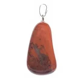 sans marque — pendentifs pierres roulées sur bélière